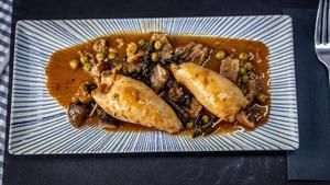 Los calamares rellenos del bar Iberia.