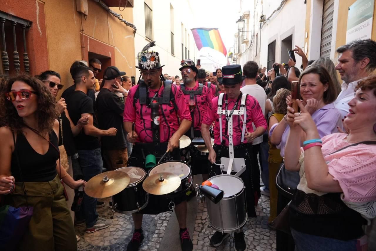 Así ha sido la carrera de tacones en Los Palomos de Badajoz