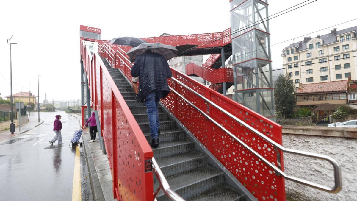 El ascensor de La Estrada.