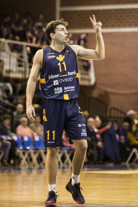 El Liberbank Oviedo Baloncesto cae 66-73 ante el P