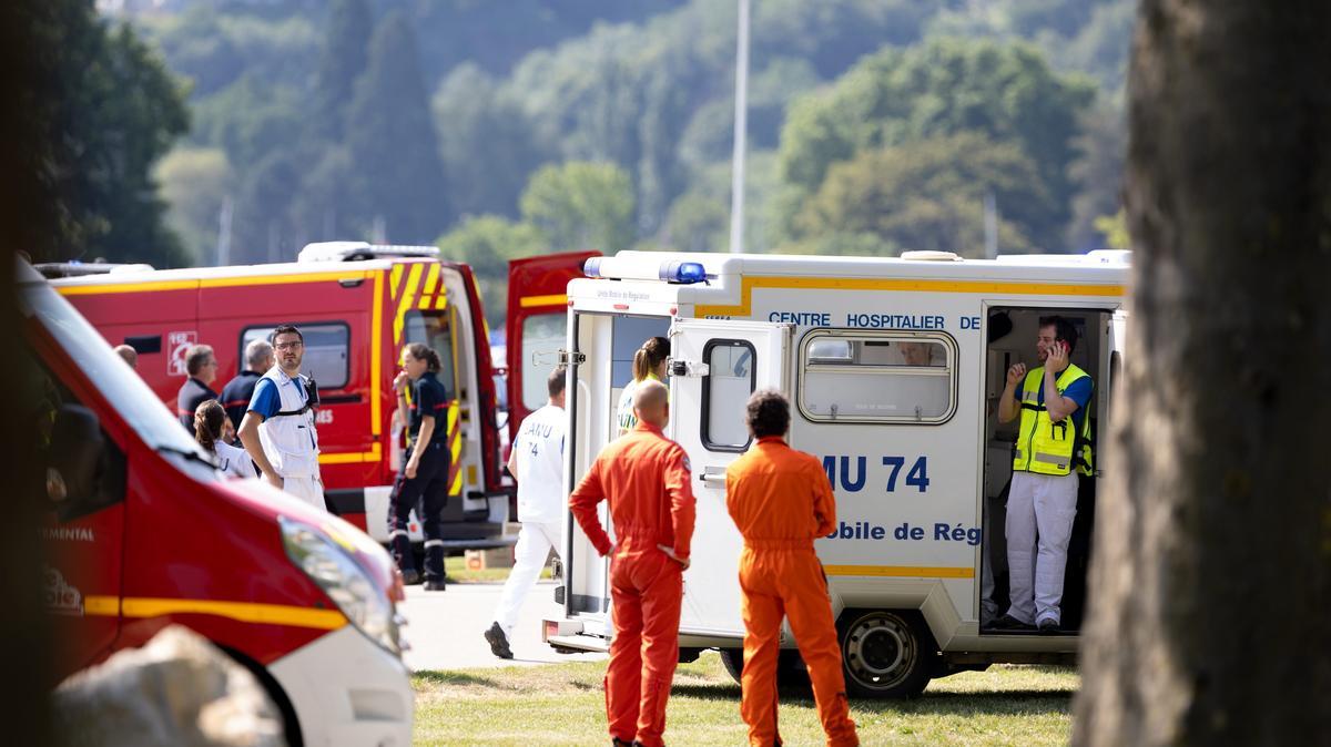 Ataque con cuchillo en un parque infantil en Annecy (Francia)