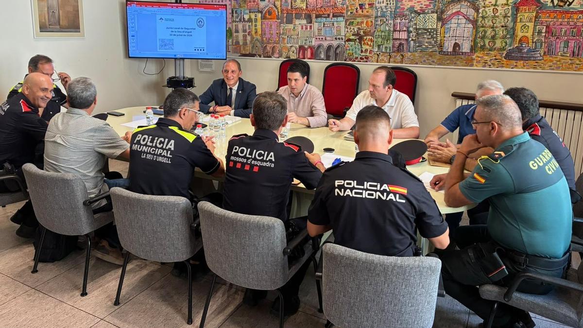 Reunió de la Junta Local de Seguretat