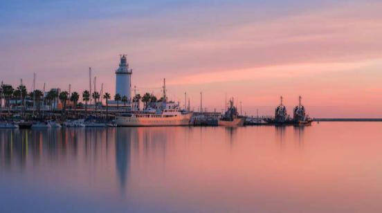 Vistas de Málaga del fotógrafo Dionisio Gil.