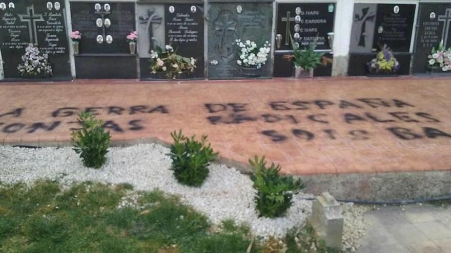 Sabotean el homenaje a las víctimas del franquismo