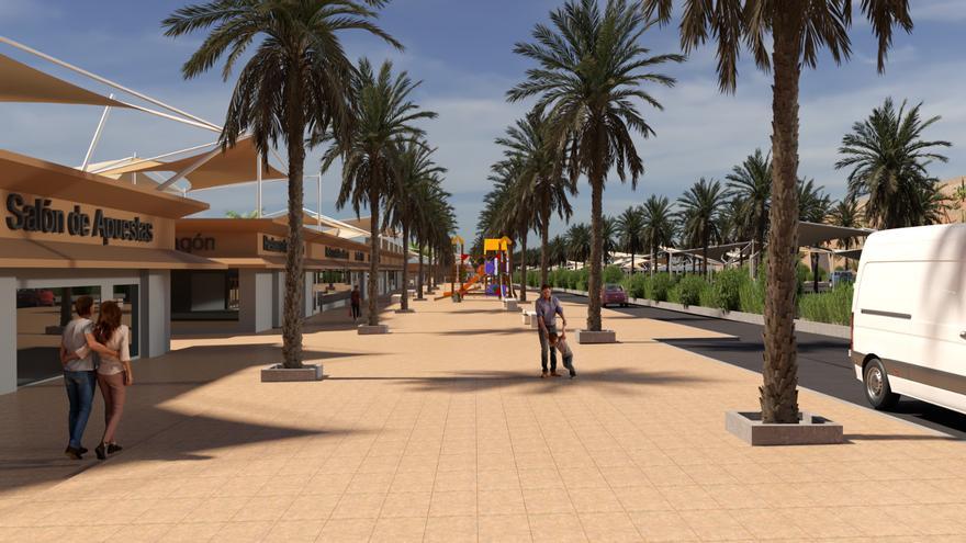 Esta es la renovación que proponen para el centro comercial Anexo II de Playa del Inglés y su entorno