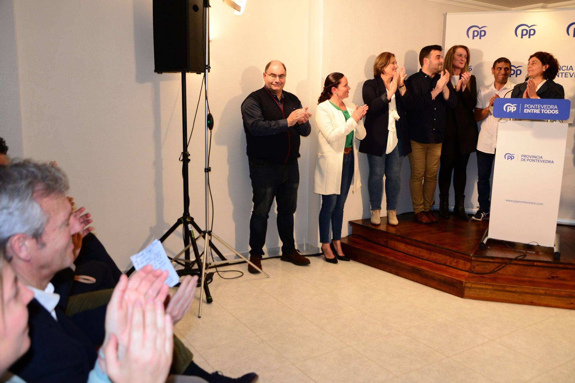 La presentación de la candidatura del PP de Bueu a las elecciones municipales 2023