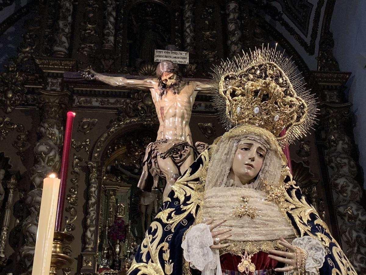 El Cristo de la Redención y la Virgen de los Dolores