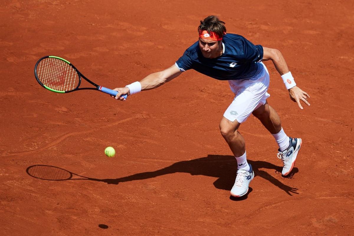 GRAFCAT7584. BARCELONA, 23/04/2019.- El tenista español David Ferrer durante el partido de segunda ronda del Open Barcelona Banc Sabadell que ha disputado hoy contra el alemán Mischa Zverev. EFE/Alejandro García