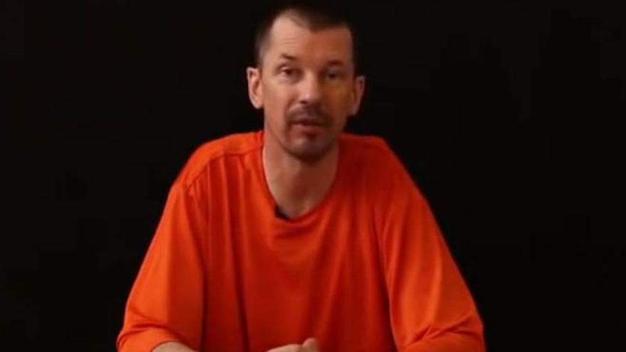 Cantlie en uno de los vídeos publicados.