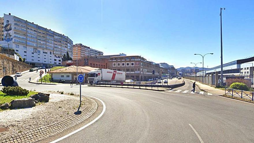 La zona que se verá afectada por el nuevo corte de tráfico.