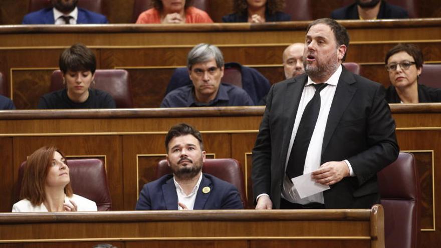 Oriol Junqueras en el Congreso.