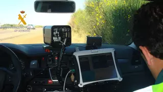 Cazado por triplicar la velocidad máxima permitida en un tramo de la N-122 en Zamora