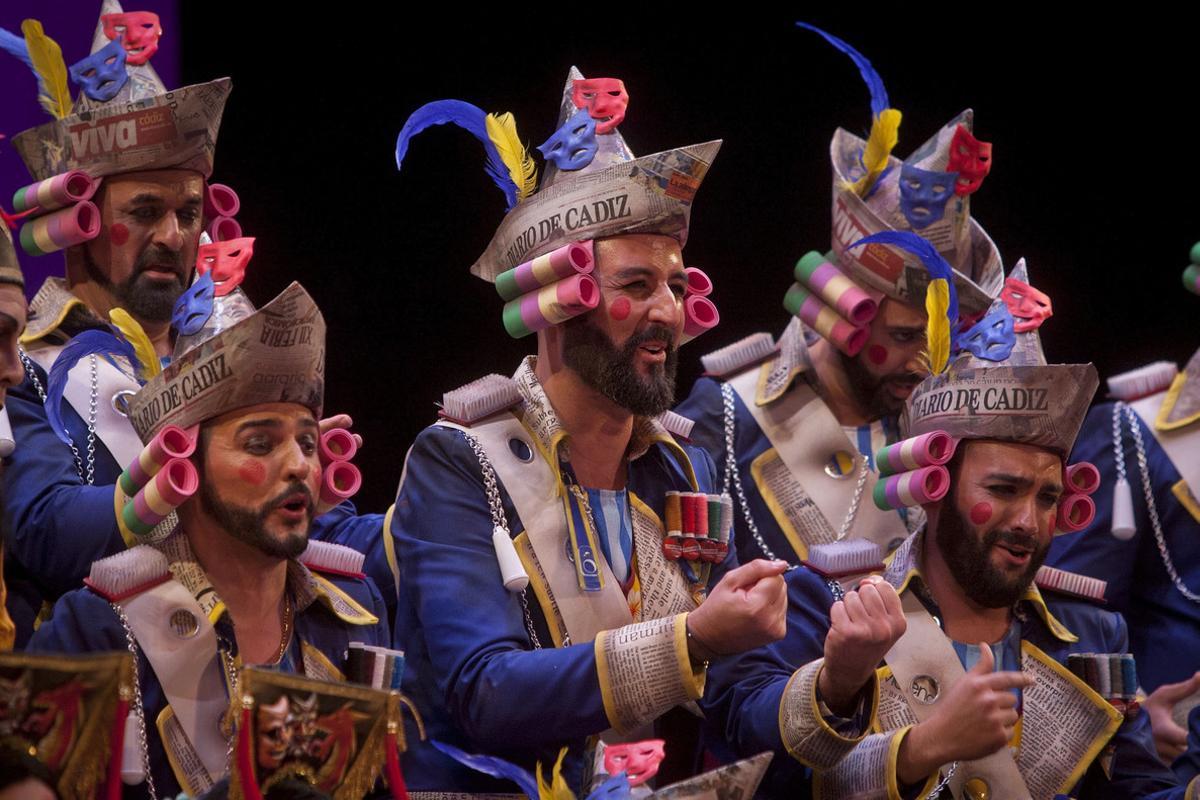 'El mayor espectáculo del mundo', 'Los irracionales', 'Los del planeta rojo' i 'Lo que el viento se llevó' vencen al Carnaval de Cadis