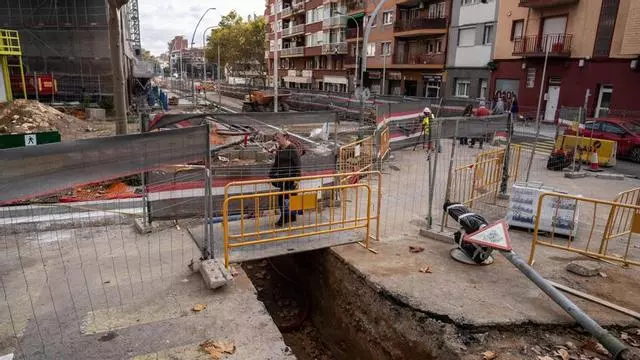 Obras de la Rambla de Sant Joan de Badalona
