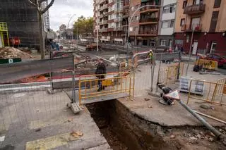 Obras de la Rambla de Sant Joan de Badalona