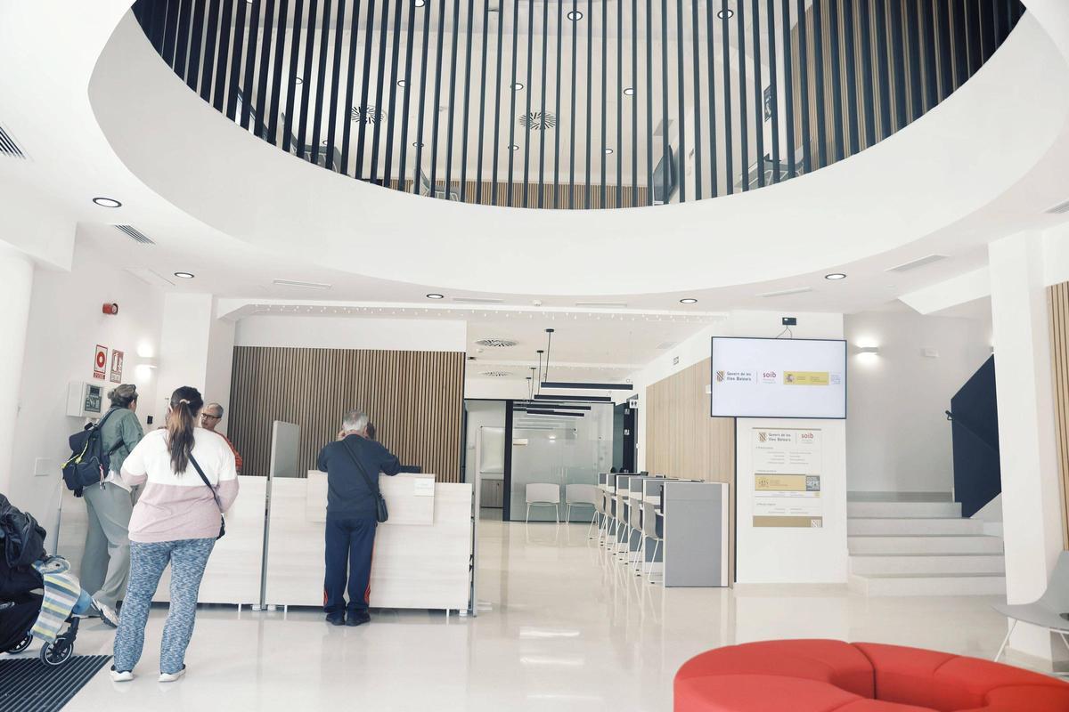 La oficina del SEPE de la calle Mateu Enric Lladó ha sido recientemente reformada.