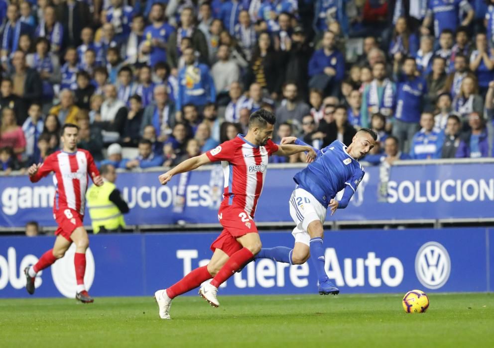 Derbi asturiano: El Real Oviedo - Sporting, en imágenes