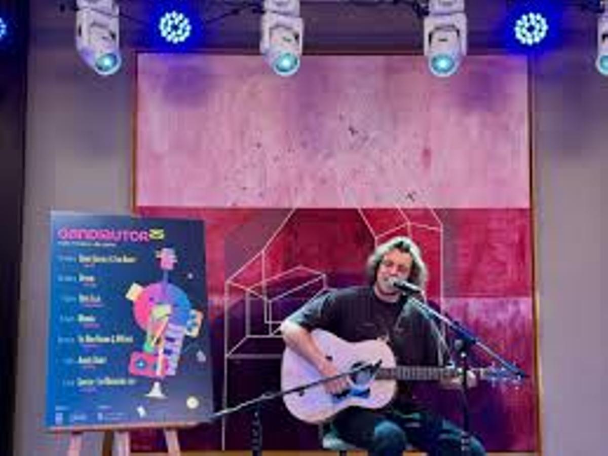 Pablo Rubio, en la presentación del ciclo Gandiautor