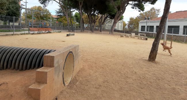 Parque para perros en Sabadell