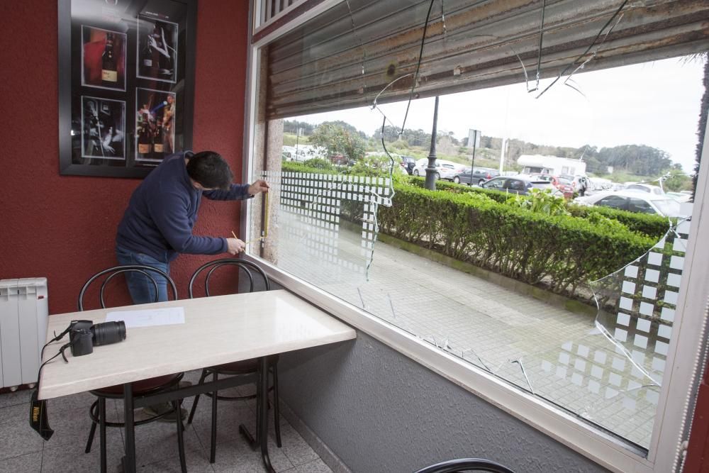 Asaltan de madrugada un bar de O Ventorrillo