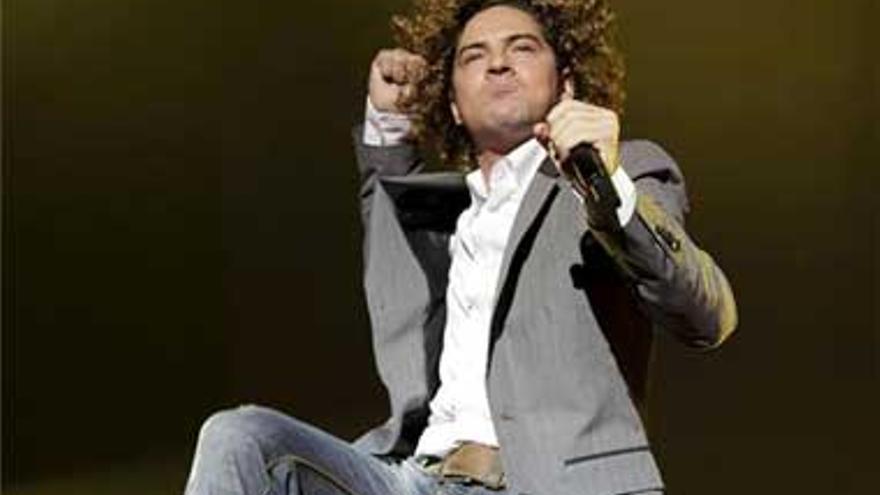 Todo listo para la llegada de Bisbal