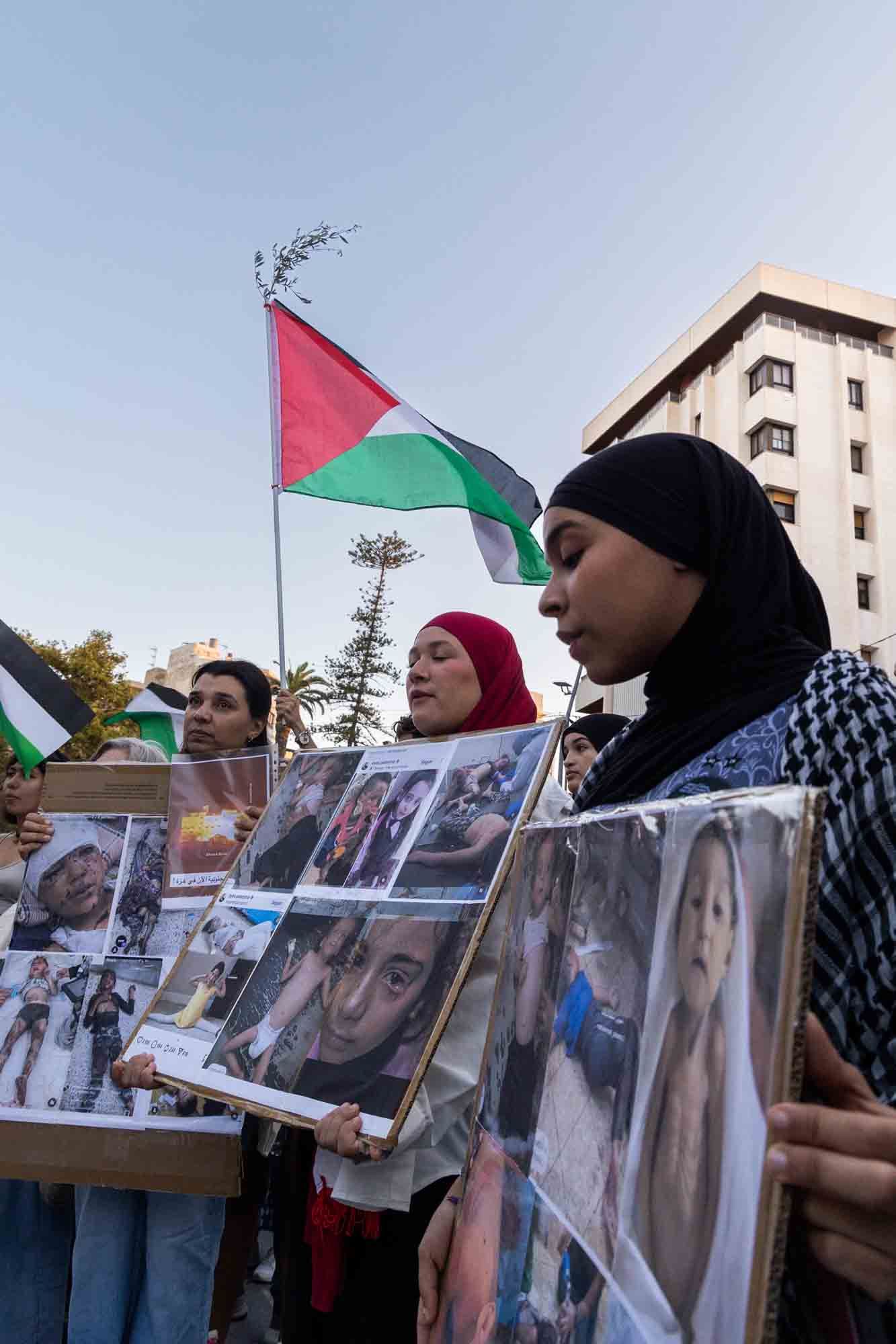 Medio millar de voces claman en la Muntanyeta por la liberación de la flotilla y el boicot a Israel