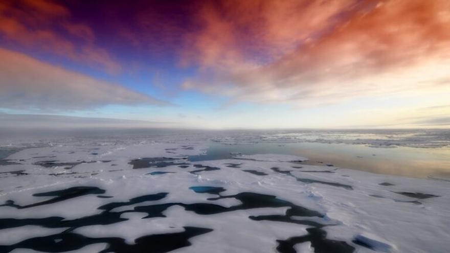El hielo marino del Ártico alcanza mínimos históricos, sólo una vez vistos