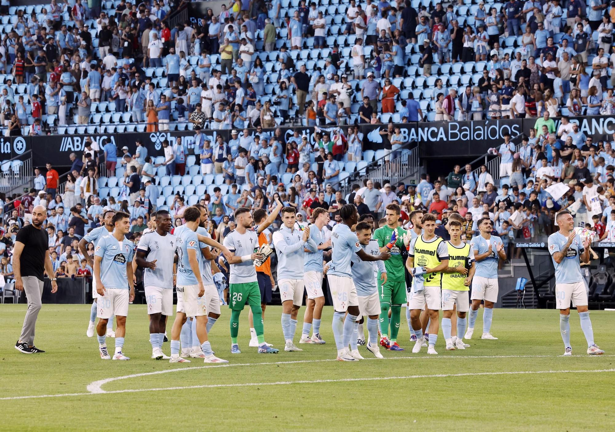 Las mejores fotografías del estreno liguero con victoria del Celta ante el Alavés