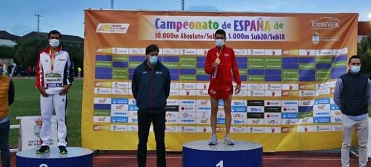 Chiki Pérez, de nuevo campeón de España de 10.000 m.