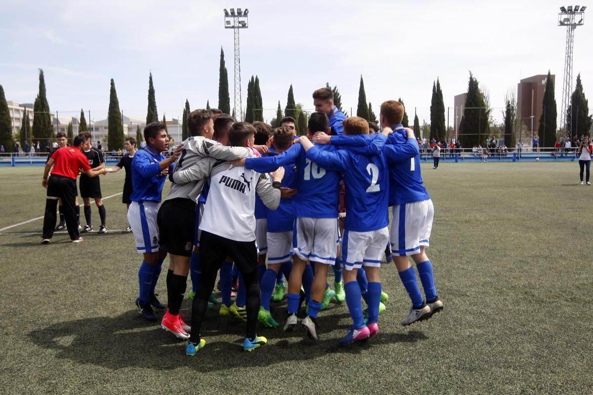 Final Aragón - Cataluña Sub 18