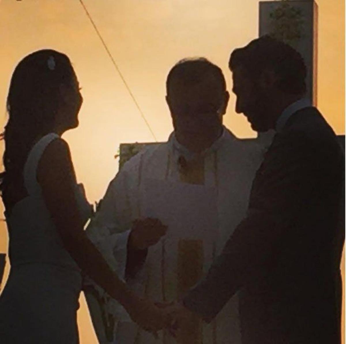 Eva Longoria y Pepe Bastón, en el altar