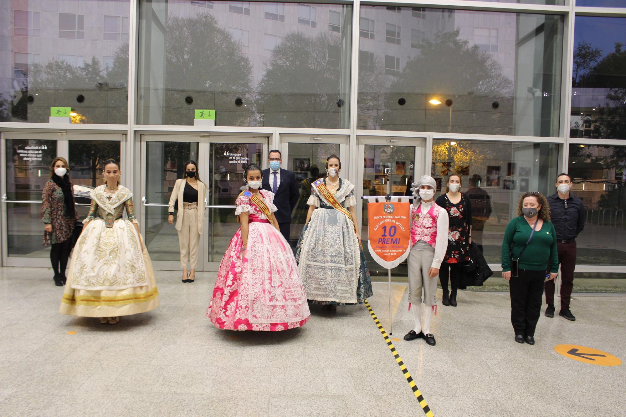 Entrega de los premios del concurso de belenes Fallas 20-21