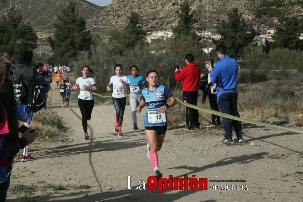 Final regional de campo a través - cadete