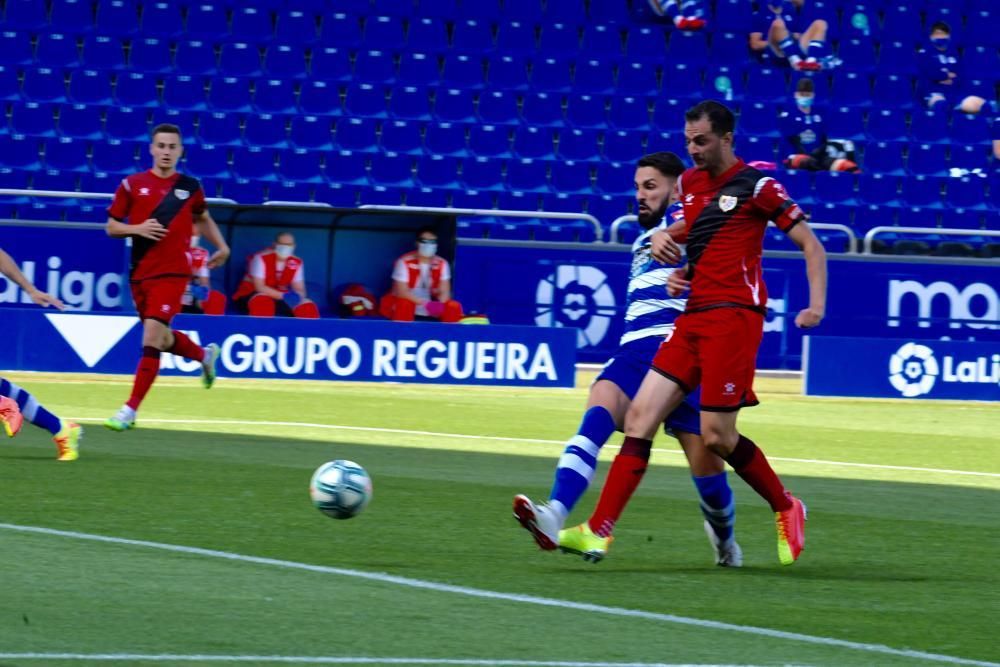 El Dépor rescata un punto ante el Rayo: 3-3