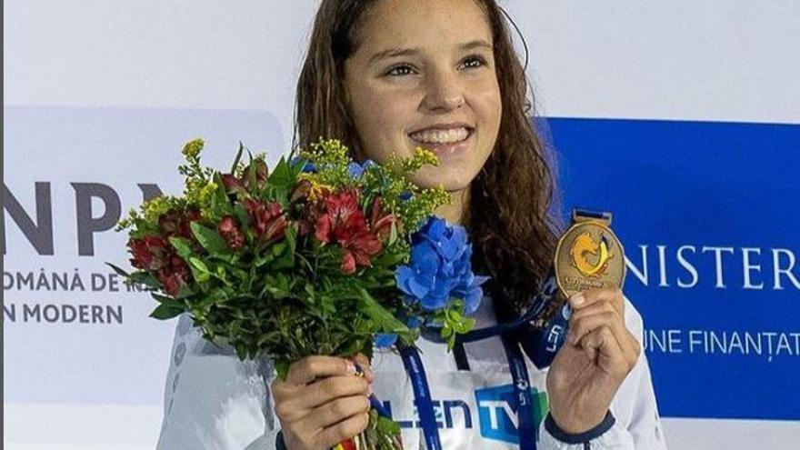 Emma Carrasco tanca amb un or i un bronze la seva participació als europeus júnior