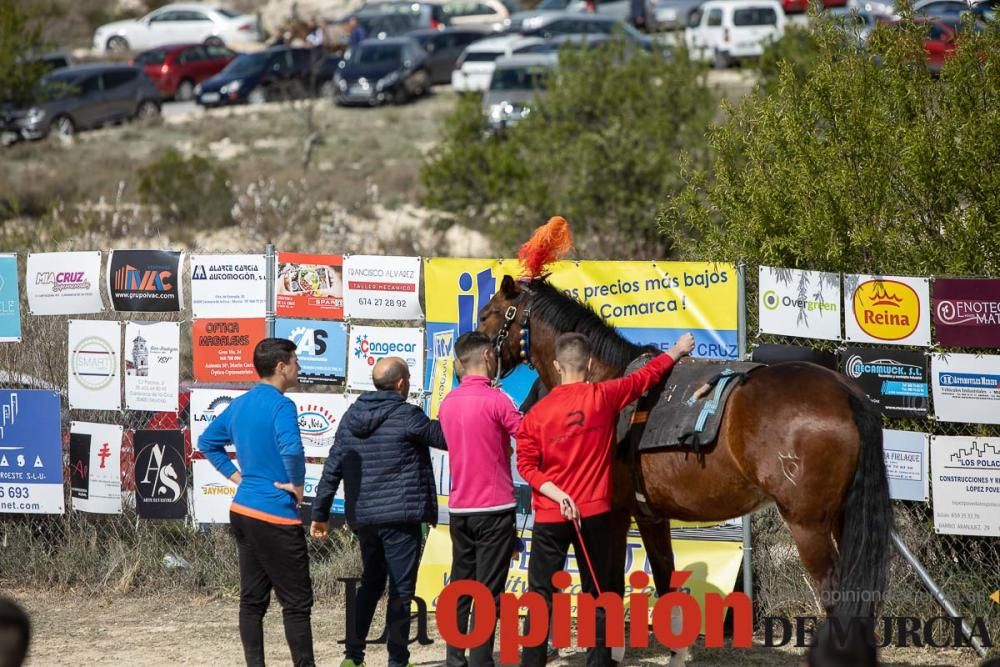 Carrera de entrenamiento de los Caballos del Vino