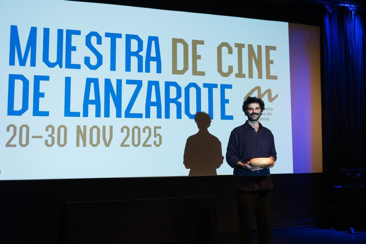 Amin Motallebzadeh, ganador de la XV Muestra de Cine de Lanzarote.