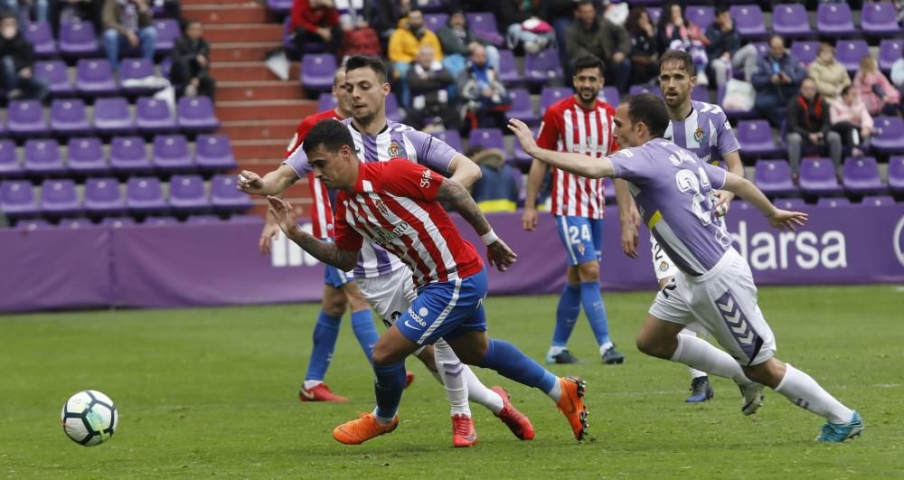 Valladolid - Sporting, en imágenes