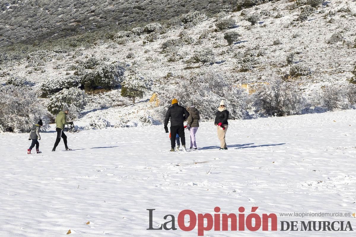 Descubre dónde queda acumulación de nieve en la Región de Murcia