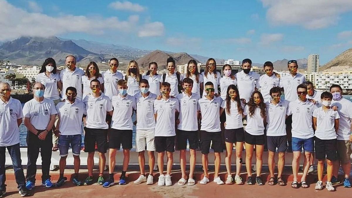 Els membres de la selecció catalana de trail running que van prendre part a l’estatal per federacions autonòmiques a l’illa de La Palma | FEDERACIÓ CATALANA D’ATLETISME