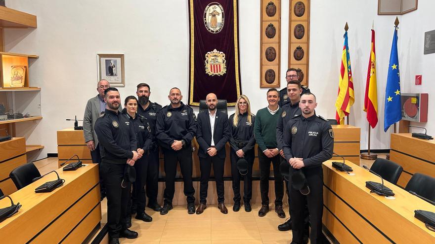 Algemesí refuerza la Policía Local con cuatro agentes más