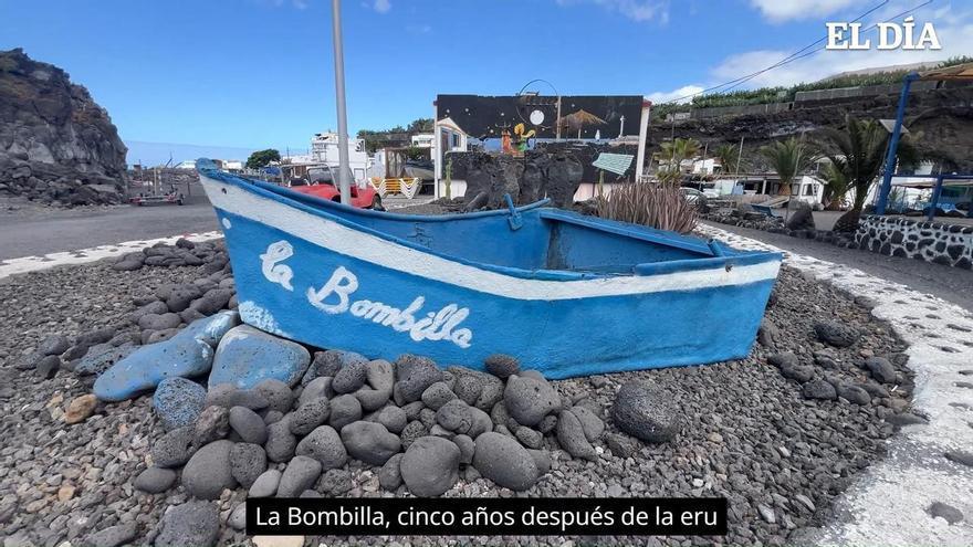 La Bombilla, cinco años después de la erupción del Tajogaite