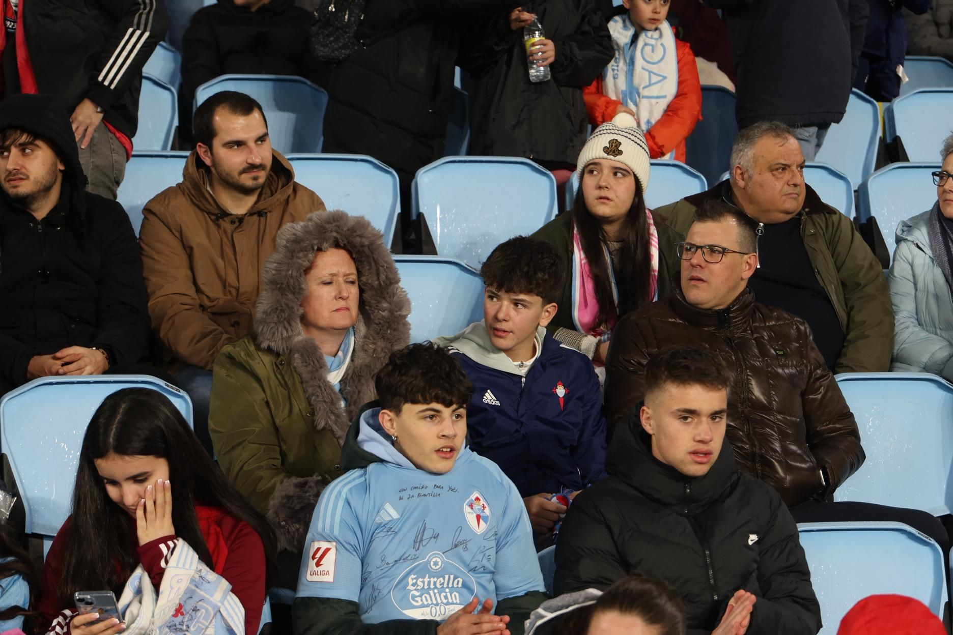 Una victoria bajo la lluvia: las mejores imágenes del Celta-Almería