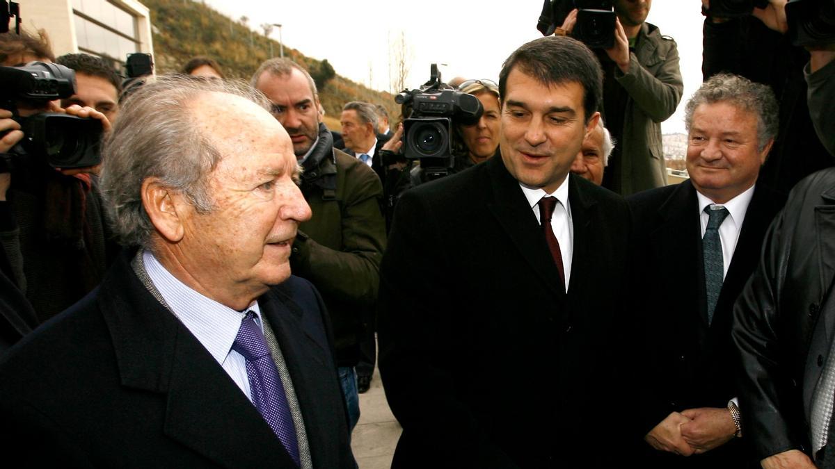 Núñez y Laporta tuvieron sus más y sus menos