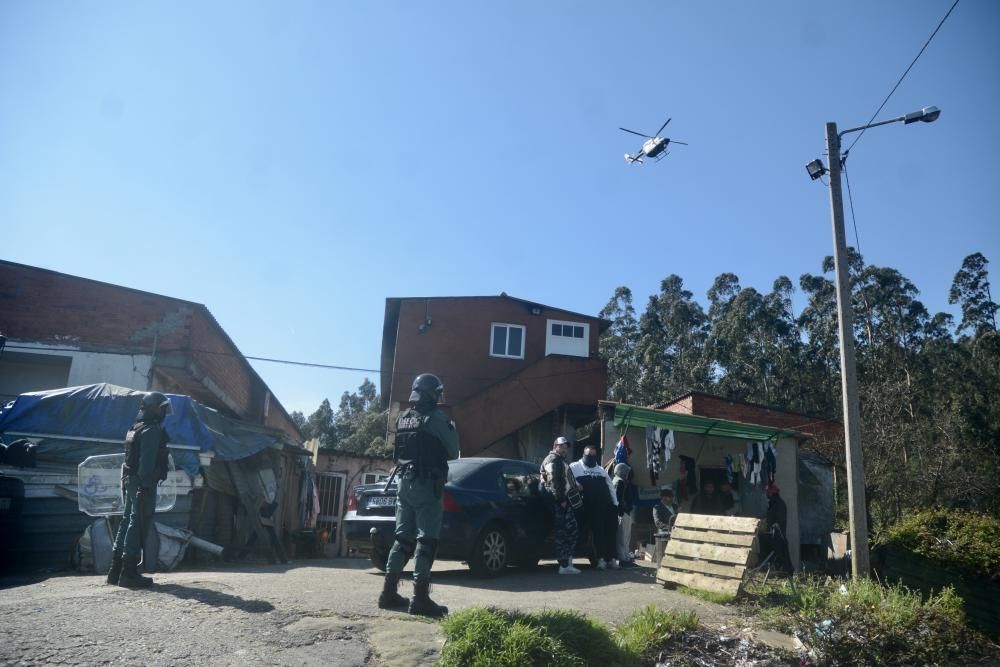 Narcotráfico en Galicia | Varios detenidos en una redada contra el menudeo de droga en O Vao