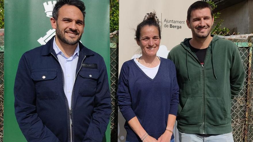 Abel Garcia, Judit Franch i Isaac Santiago van presentar l’edició d’enguany de la Berga Trail | CONSELL COMARCAL DEL BERGUEDÀ