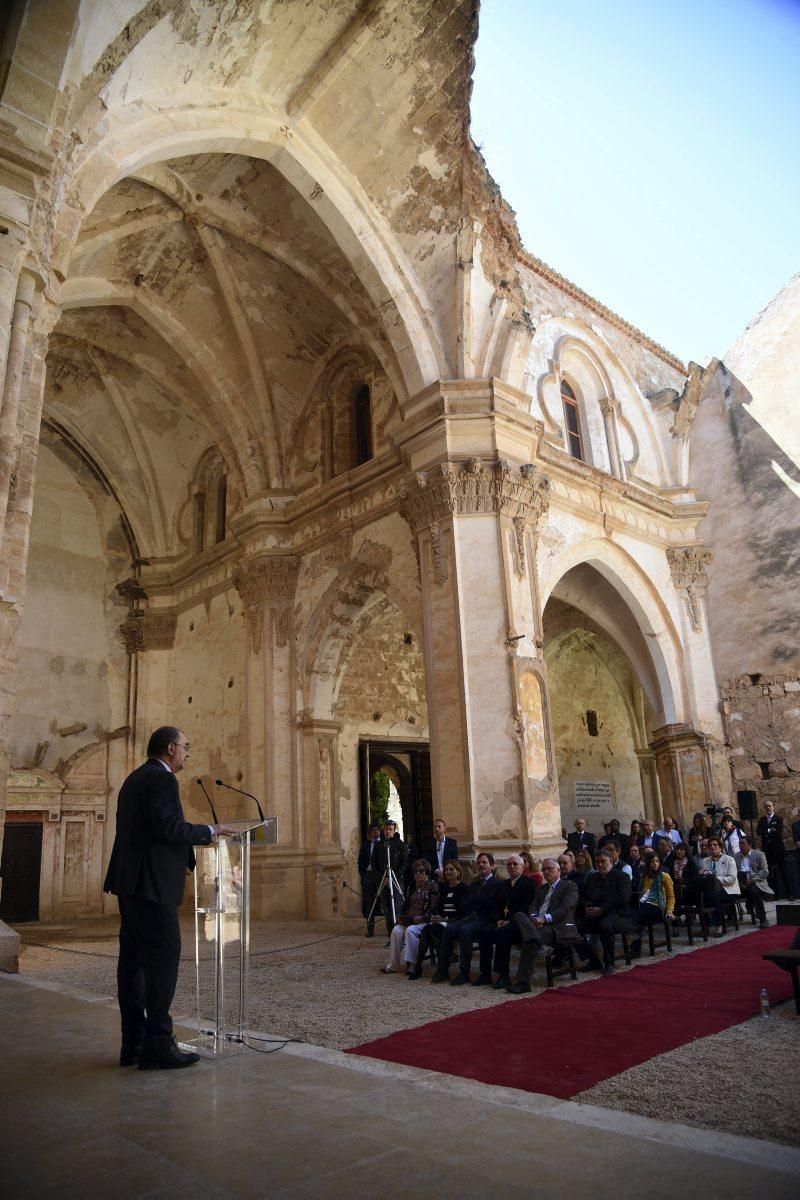 Inauguración de la iglesia del Monasterio de Piedra