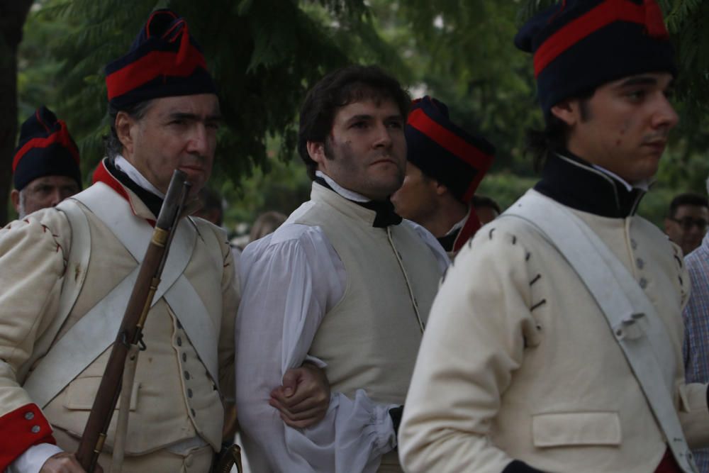 Homenaje al capitán Moreno en Málaga