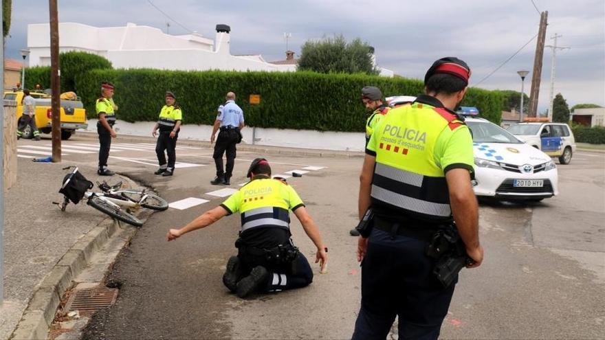 Un ciclista de 63 años fallece atropellado en Gerona