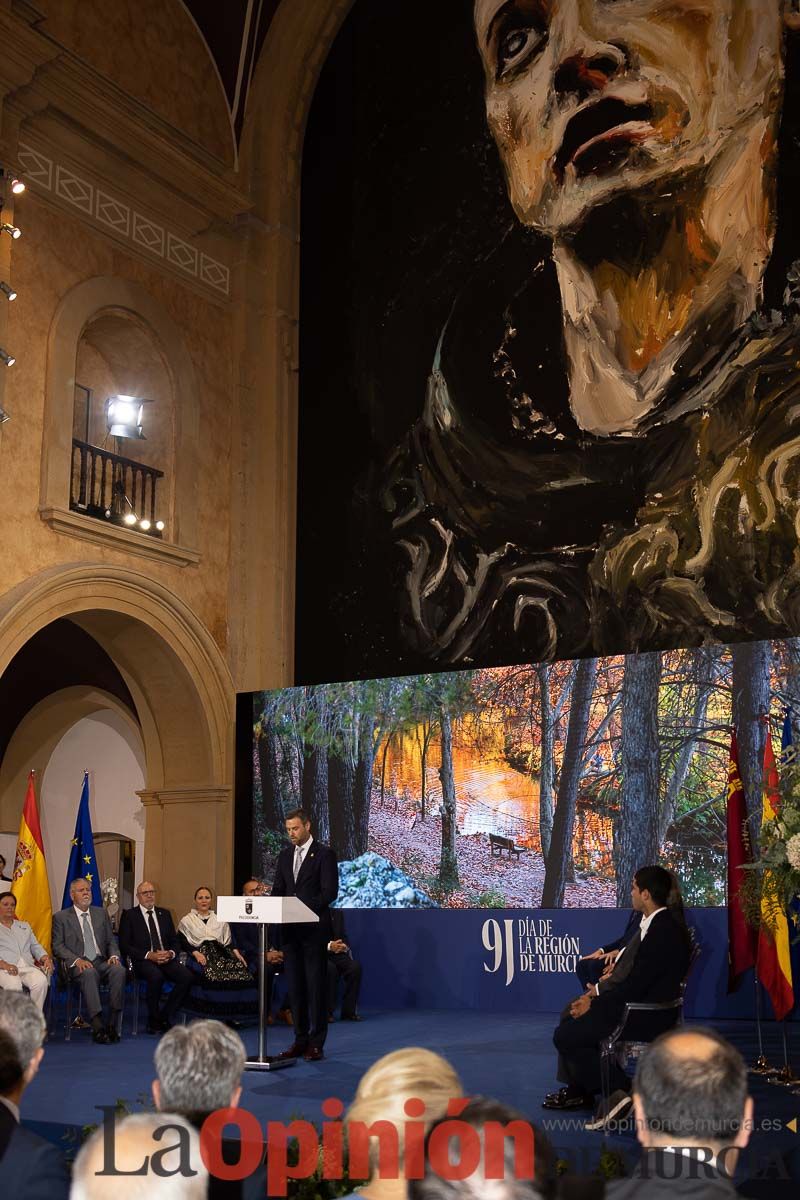 Acto del Día de la Región en Caravaca